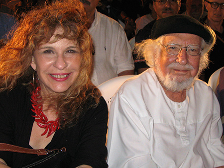 Gioconda Belli and Ernesto Cardenal