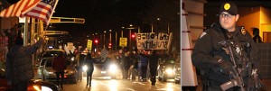 Albuquerque Protesters Occupy Old Route 66