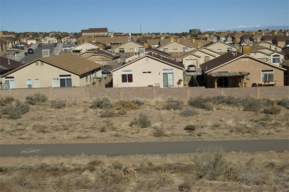 Albuquerque sprawl.