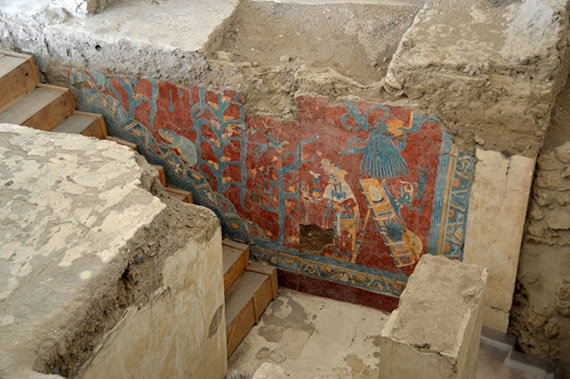 Cacaxtla mural