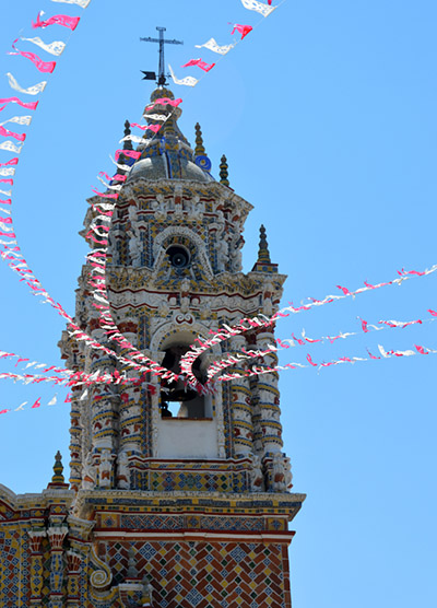 San Francisco Acatepec Church in Cholula