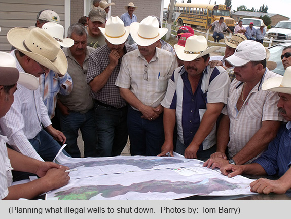  Planning what illegal wells to shut down / Tom Barry