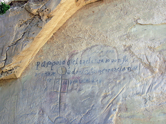 El Moro - Onate inscription